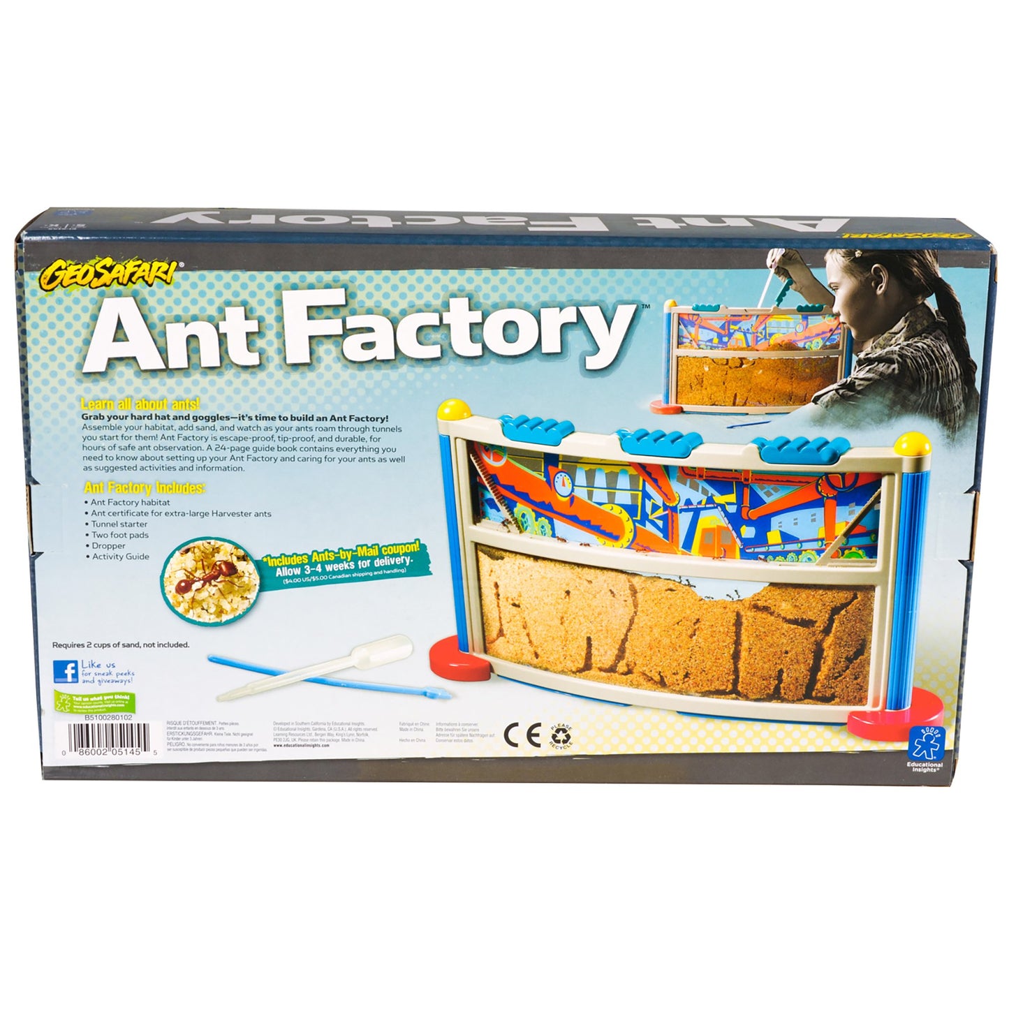 Educational Insights GeoSafari Ant Factory