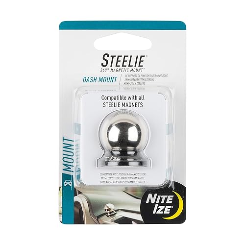 Nite Ize Steelie Dash Mount - Additional Car Mount Dash Ball for Steelie Magnetic Phone Mounting System - Cell Phone Accessories for Dashboard Mount…