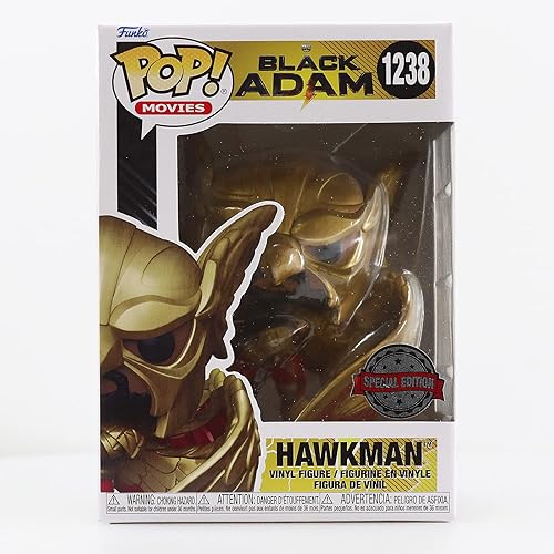 Funko Pop! Movies Black Adam Hawkman Pop! Vinyl Collectible Toy Figure - Limited Edition Exclusive
