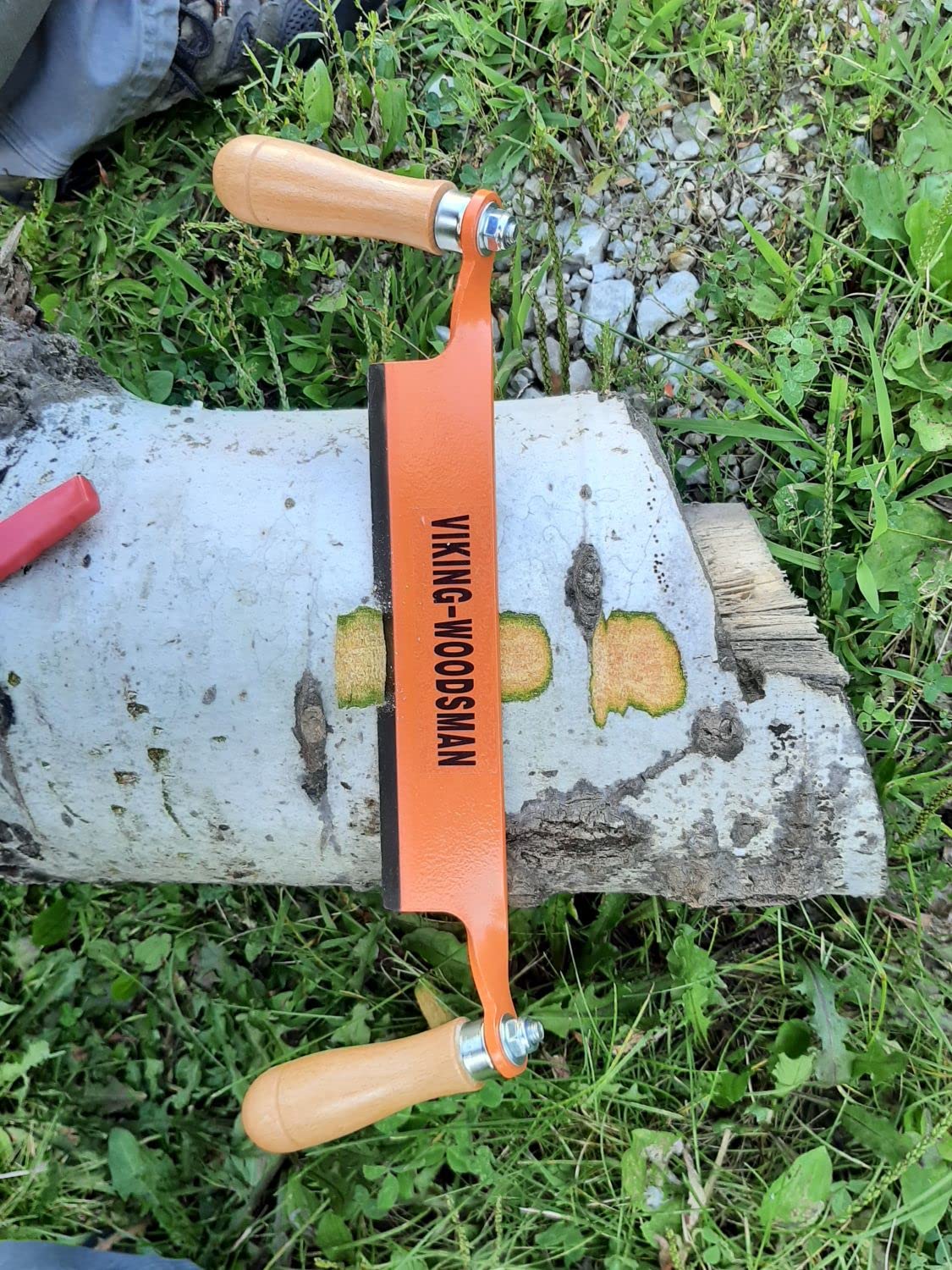 VMTW Viking Woodsman LT028 5 inch Straight 30 deg Bevel Blade Sharpened Draw Shave Beauty and Personal Care VMTW