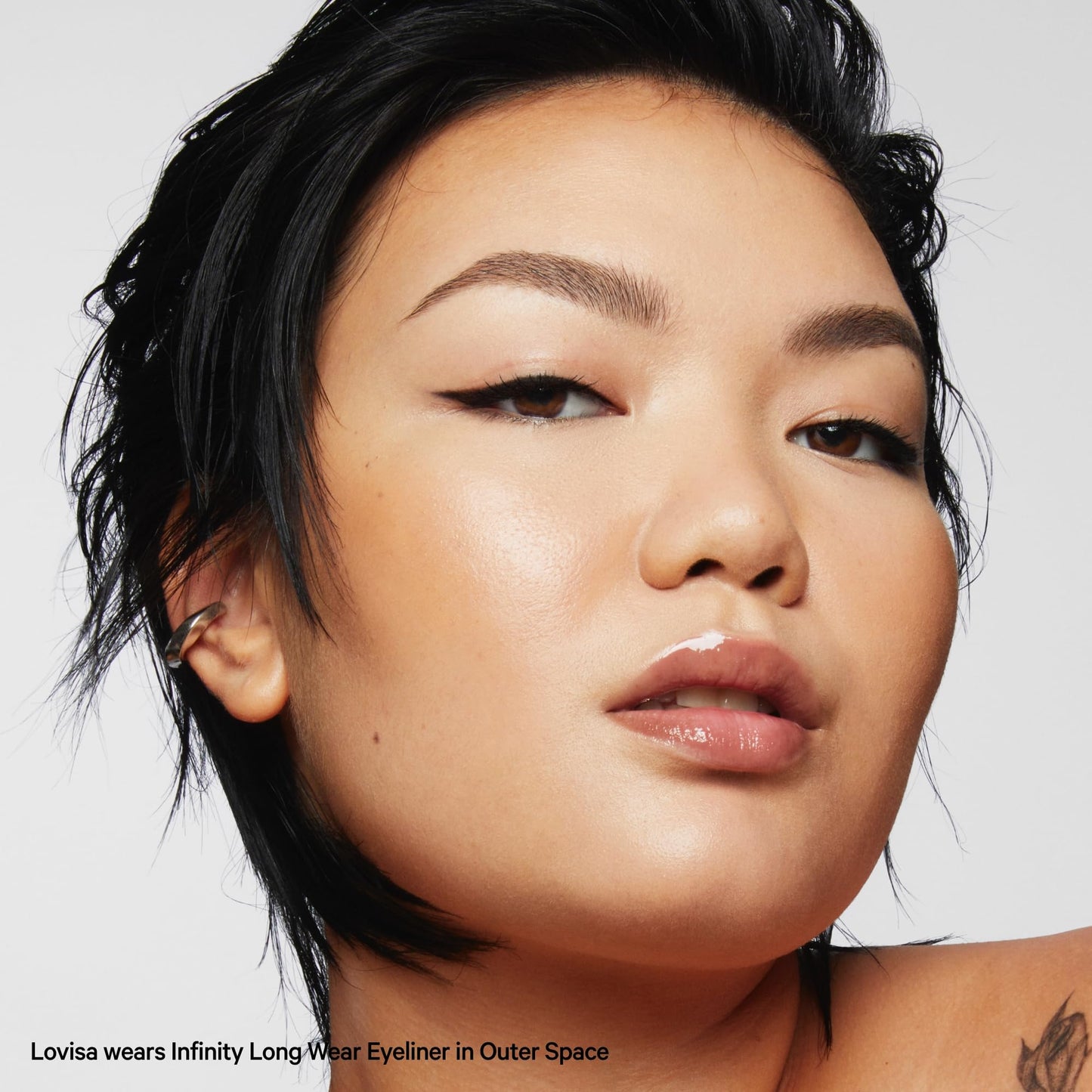 Milk Makeup Infinity Long Wear Eyeliner, Outer Space (Black) - 0.012 fl oz - Twist-Up Design, Built-In Sharpener & Soft Blender Tip - Up to 12-Hour