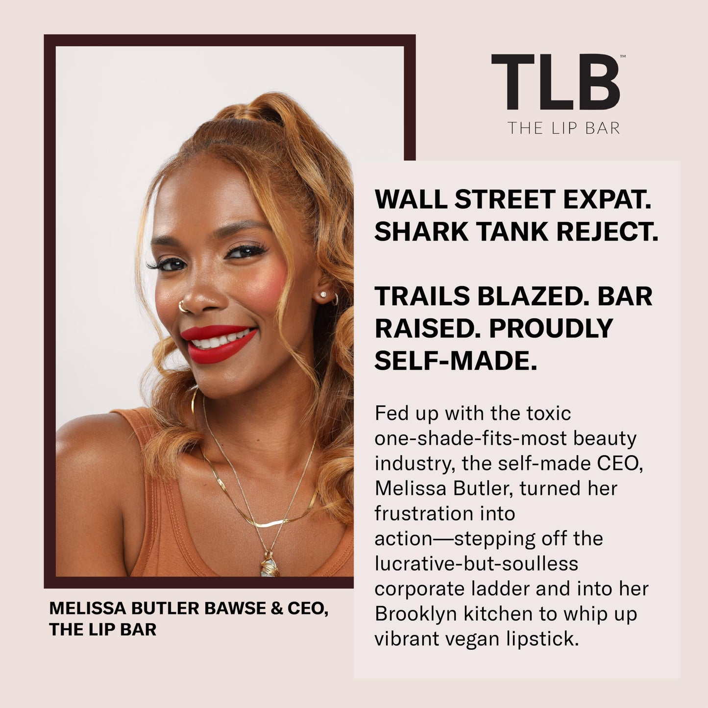 The Lip Bar - Nonstop Liquid Matte Lipstick, Hot Mama (Deep Rich Brown) - High Pigment - One Swipe - Long Lasting - Jojoba Oil & Vitamin E - Vegan &