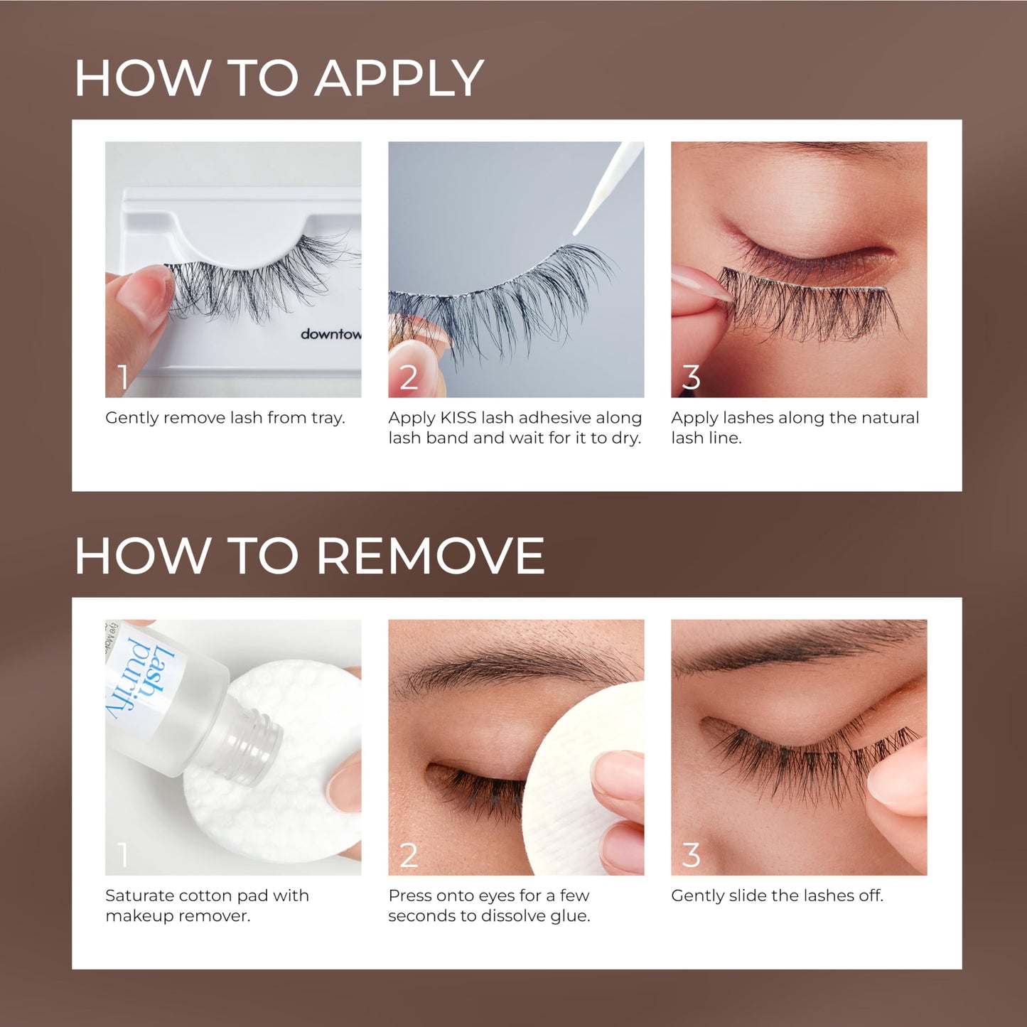 Kiss Lash Couture Naked Drama Collection Ruffle (Pack of 6)