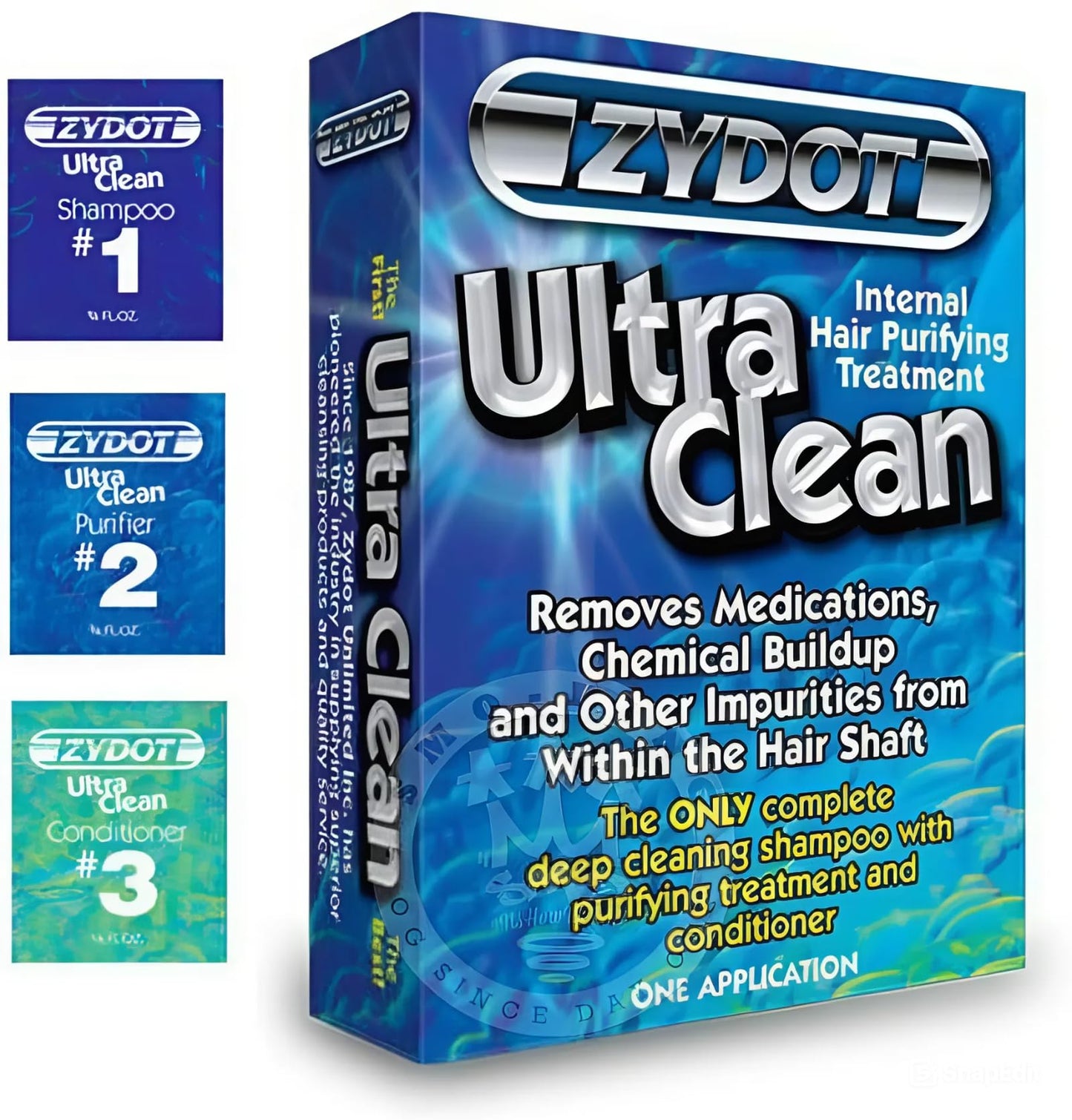 Zydot Ultra Clean Detox Shampoo Kit – Fast Hair Follicle Cleansing, Toxin Removal & Deep Detox for Clear, Healthy Hair