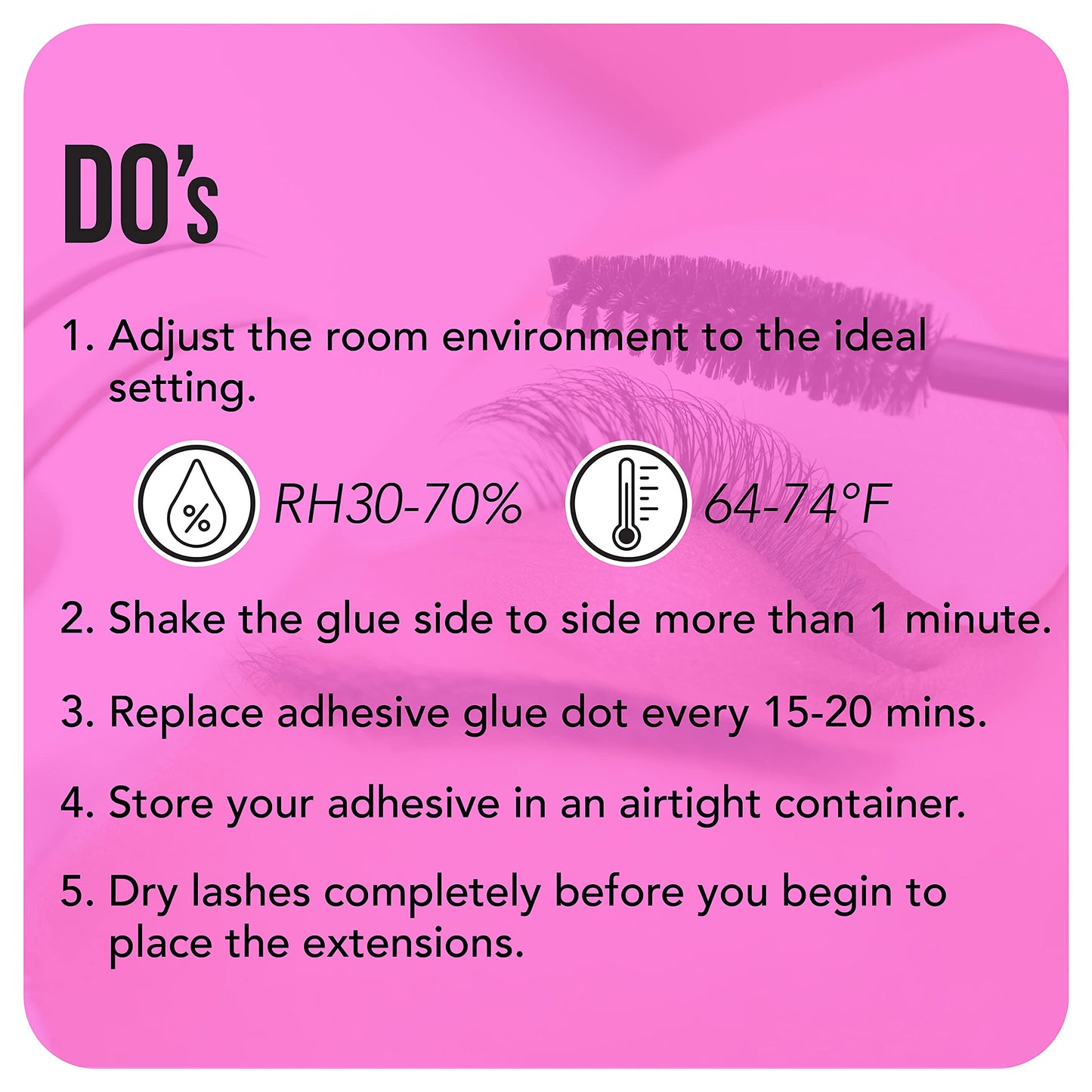 Lyon Lash SPEEDMAX Eyelash Extension Glue, 0.3–1.3s Dry Time, 8 Week Retention, Black Adhesive for Professional Lash Supplies, 10ml/0.34oz