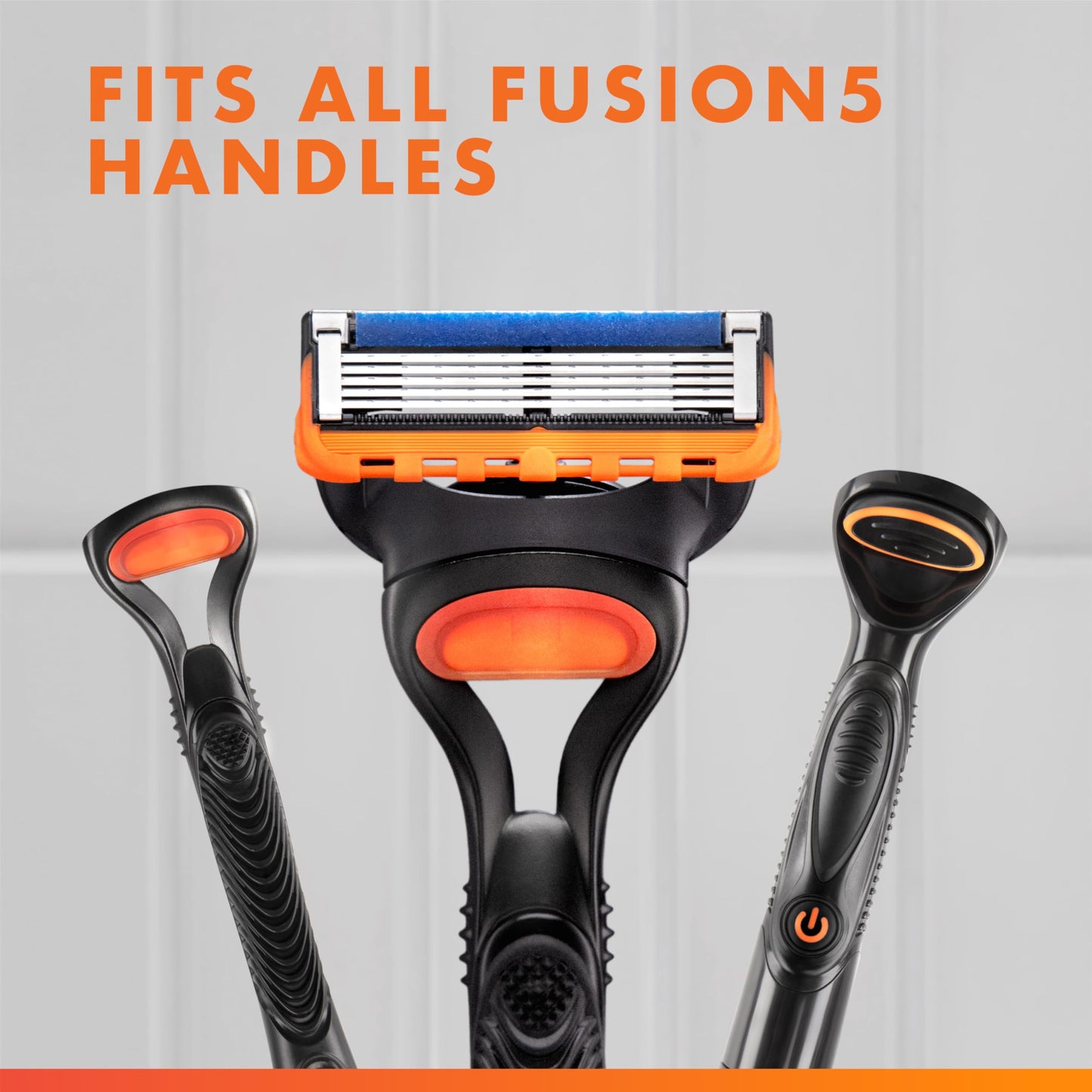 Gillette Fusion5 Power 5-Blade Razor Refills for Men, with Precision Trimmer, 6 Count Beauty and Personal Care Gillette