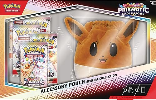 Pokemon TCG: Scarlet & Violet-Prismatic Evolutions Accessory Pouch Special Collection