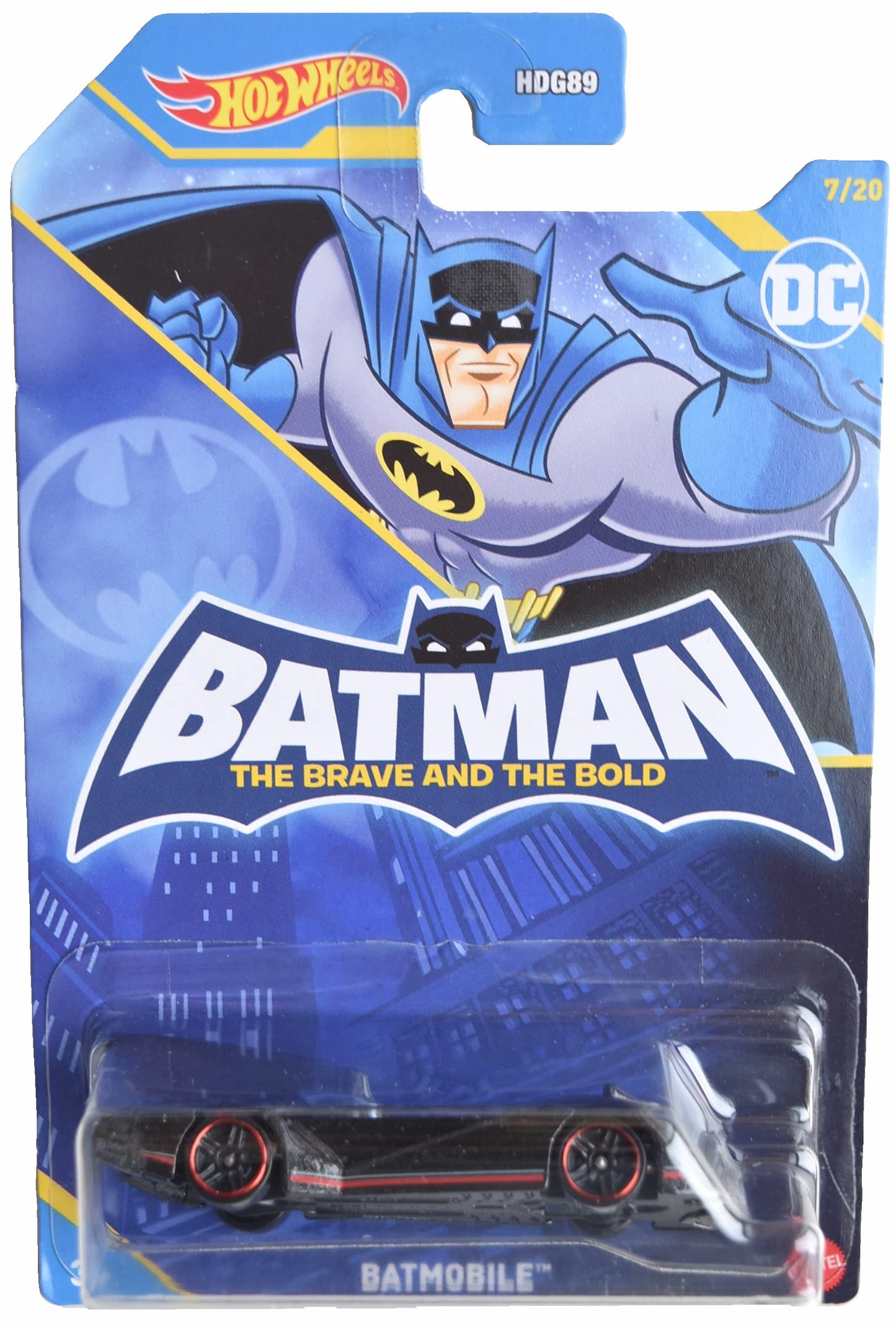 Hot Wheels Batmobile, Batman The Brave and The Bold 7/20