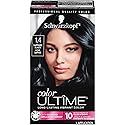 Schwarzkopf Color Ultime 1.4 Sapphire Black Hair Dye, Permanent Intense Black with Diamond Brilliance, Fade-Resistant, Covers Grays, All Hair Textures