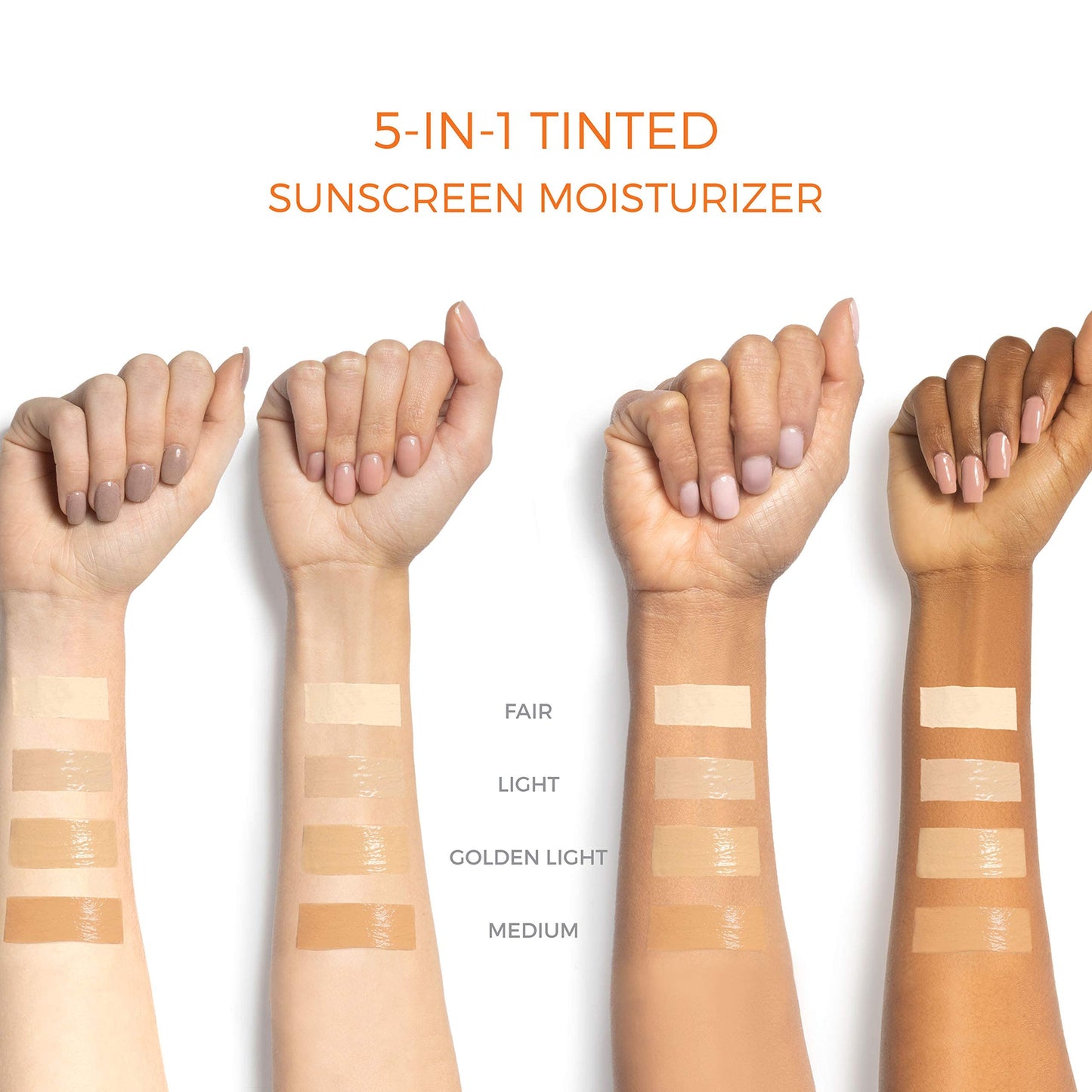 Suntegrity Tinted 5 in 1 Mineral Sunscreen for Face (SPF 30-2 oz) - Light | BB Cream Moisturizer with Physical UVA/UVB Broad Spectrum Protection |