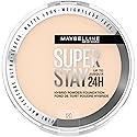Maybelline Super Stay Up to 24HR Hybrid Powder-Foundation, Medium-to-Full Coverage Makeup, Matte Finish, 120, 1 Count