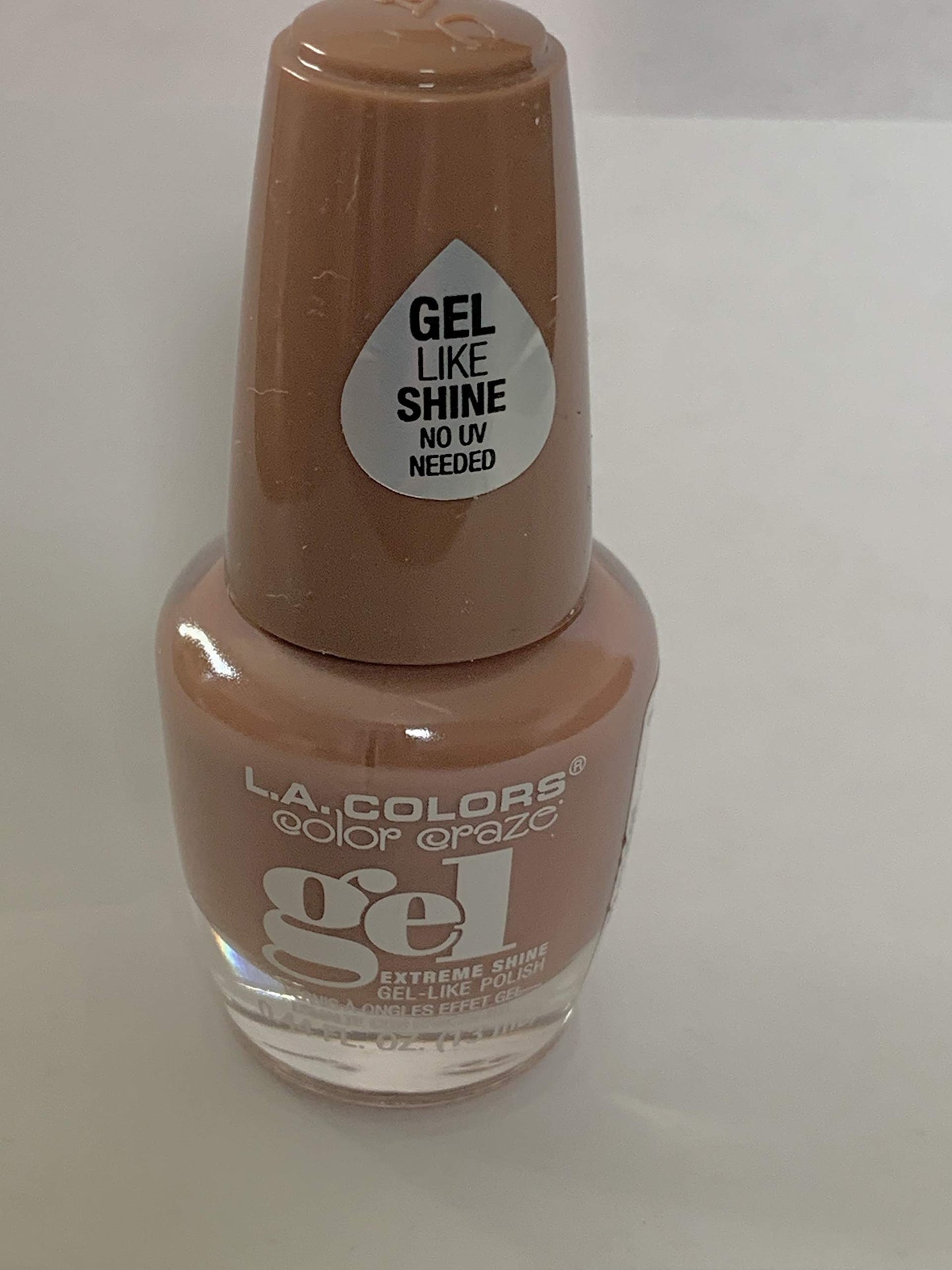 L.A. COLORS Nude Gel Polish, Nudie CNL411 Beauty & Personal Care L.A. COLORS