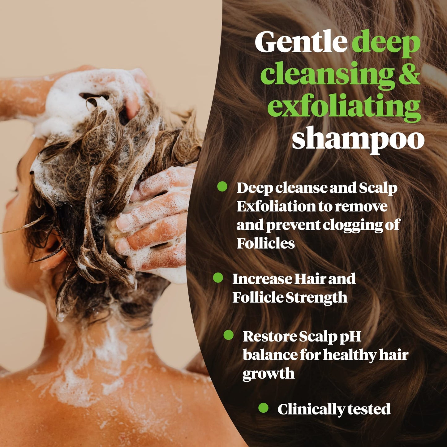 Reviv3 Procare PREP Cleanser Shampoo - Clinically Tested - Hair and Scalp Care Anti-Thinning and Fine Hair Cleansing Shampoo - Color Safe - All Hair