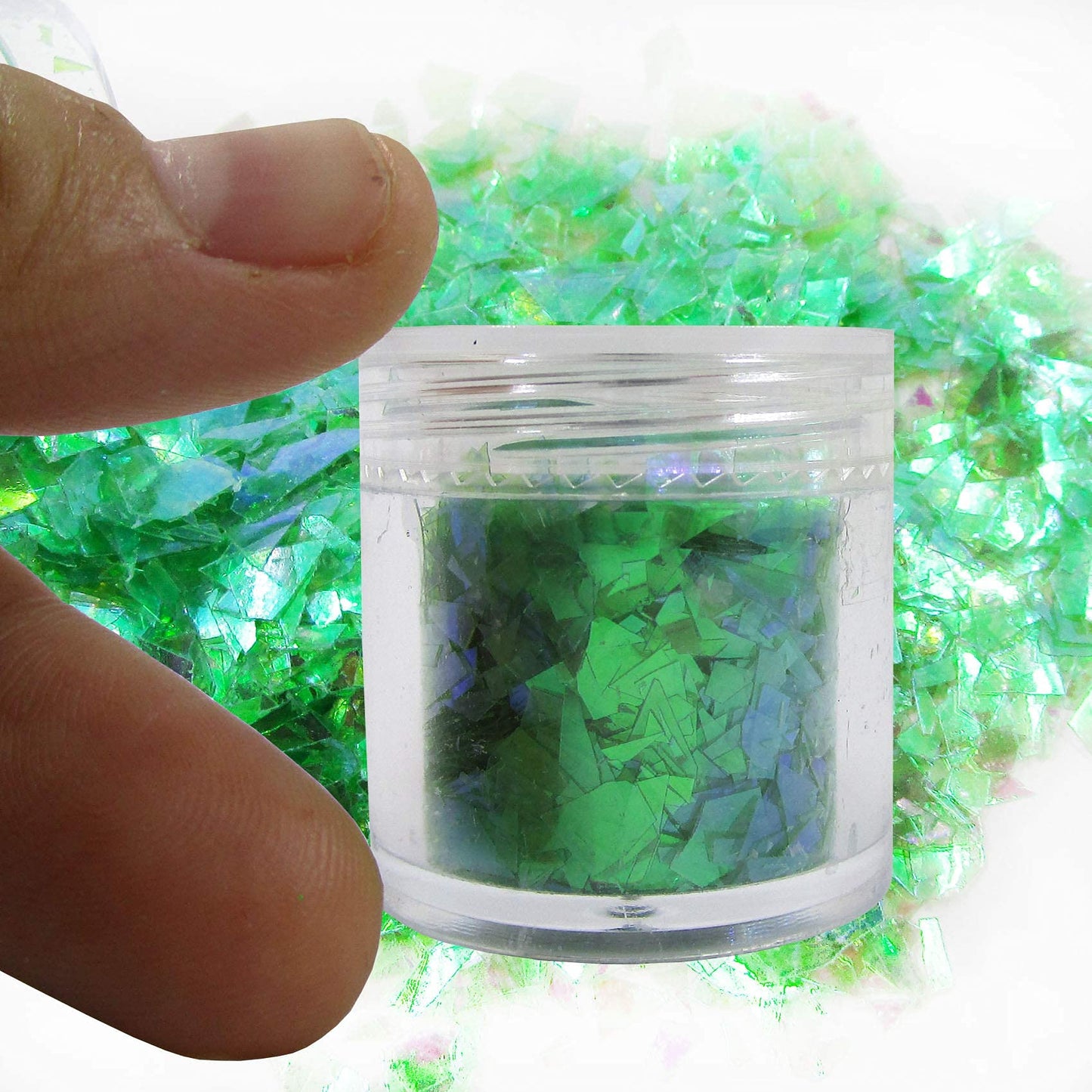 12 Colors Iridescent Chunky Glitter Flakes Kit Irregular Resin Epoxy Art Craft Paint Glitters Sparkles Accessories Festival Cosmetic Body Glitter Nail