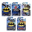 Hot Wheels Batman 2023 Batmobile Complete Set of 5 Diecast Vehicles Bundle Mix 1 from HDG89-956E Release