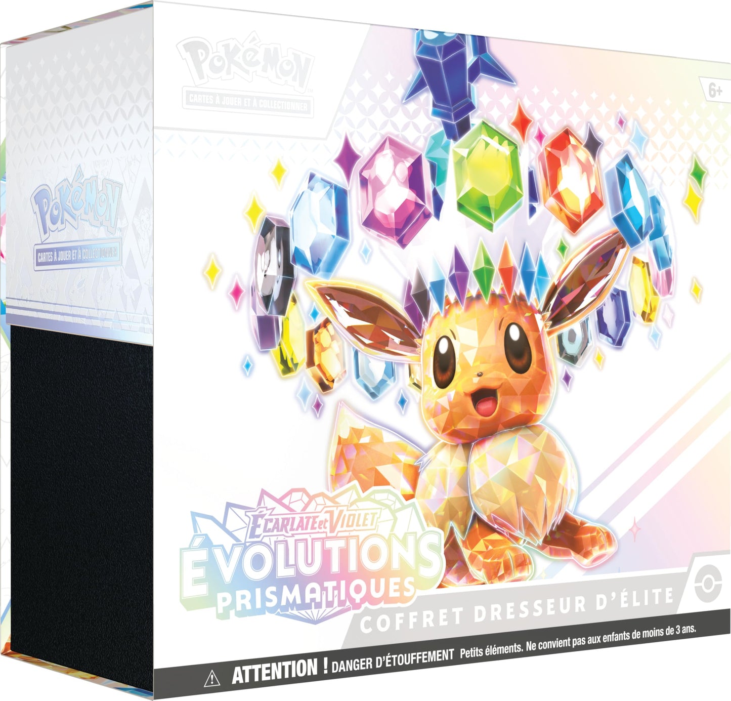 Pokemon Scarlet & Purple Elite Trainer Set - Prismatic Evolutions of The Pokemon TCG (1 Fully Illustrated Promo Card, 9 Booster Packs & Premium Game…