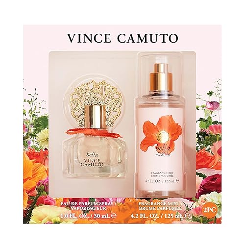 Vince Camuto Bella Eau de Parfum Women's Fragrance 2 PC Gift Set, 1.0 Fl Oz