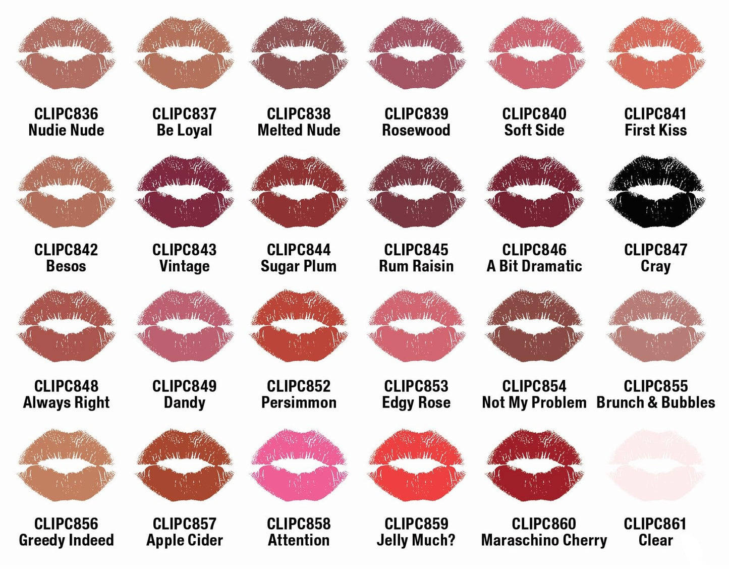 L.A. COLORS Pout Chaser Lipstick, Rum Raisin CLIPC845