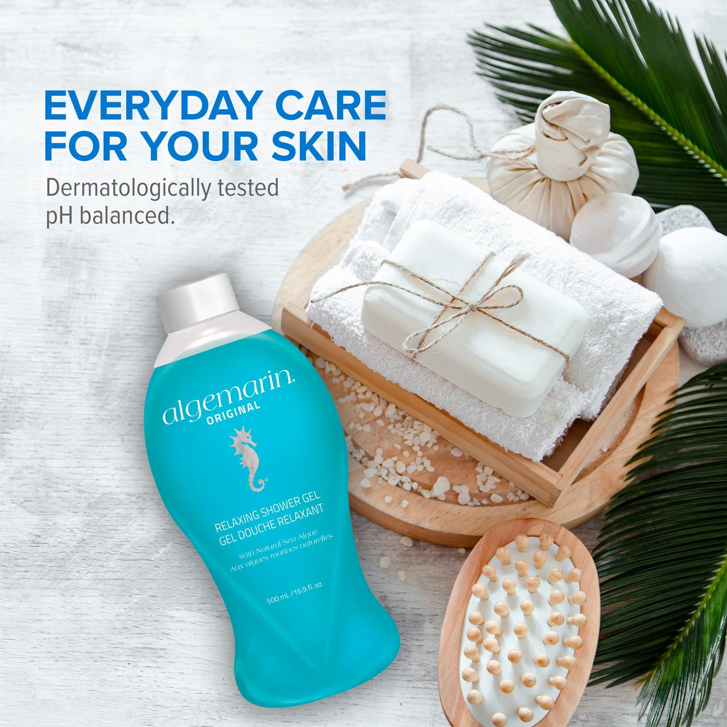 Algemarin Original Relaxing Shower Gel - European Sea Body Cleanser (500 ml)