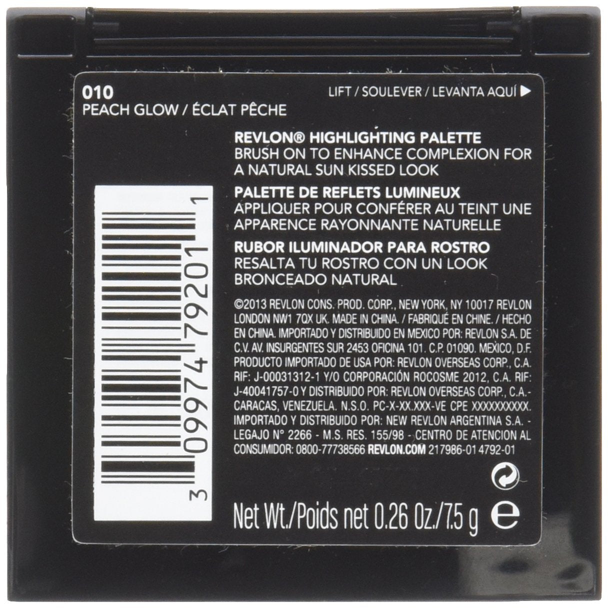 Revlon Highlighting Pallette 010 Peach Glow