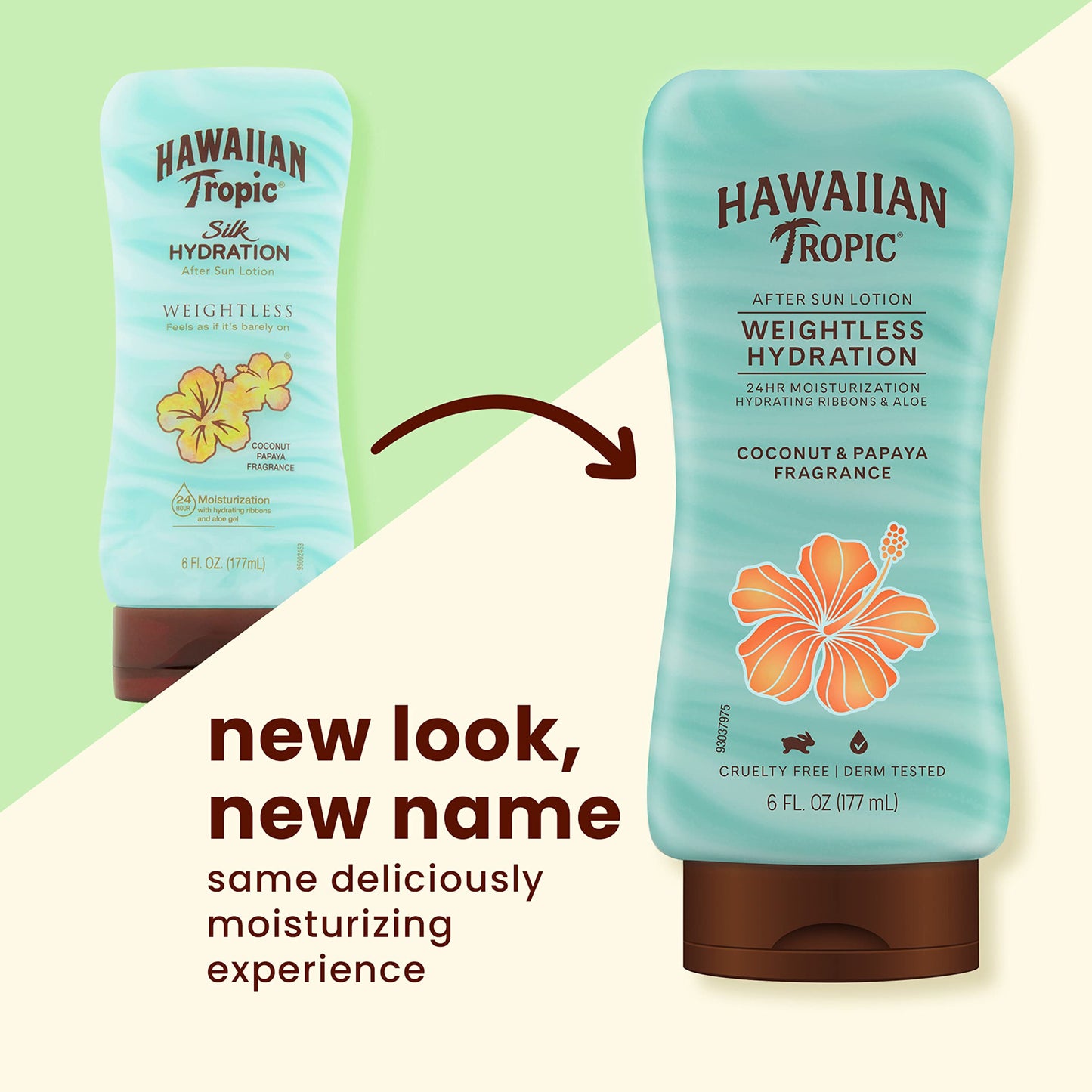 Hawaiian Tropic Weightless Hydration After Sun Lotion with Aloe, 6oz | Hawaiian Tropic Lotion, Moisturizing Lotion, After Sun Care, After Sun