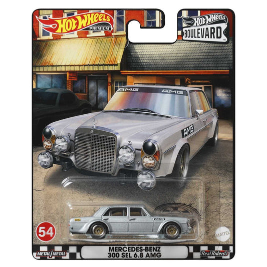 Hot Wheels Premium - Boulevard Series 54 - Mercedes-Benz 300 SEL 6.8 AMG