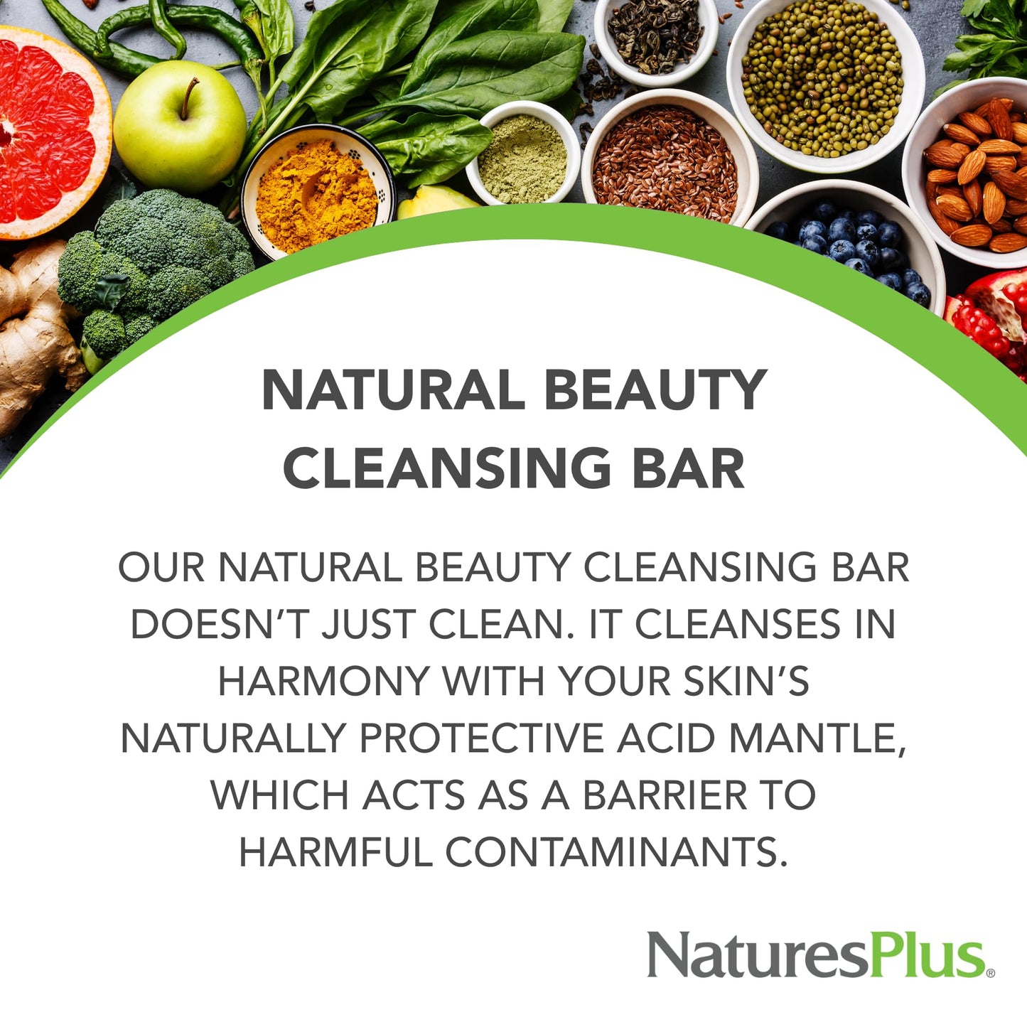 Nature's Plus Beauty Cleansing Bar, 3.5 Ounce