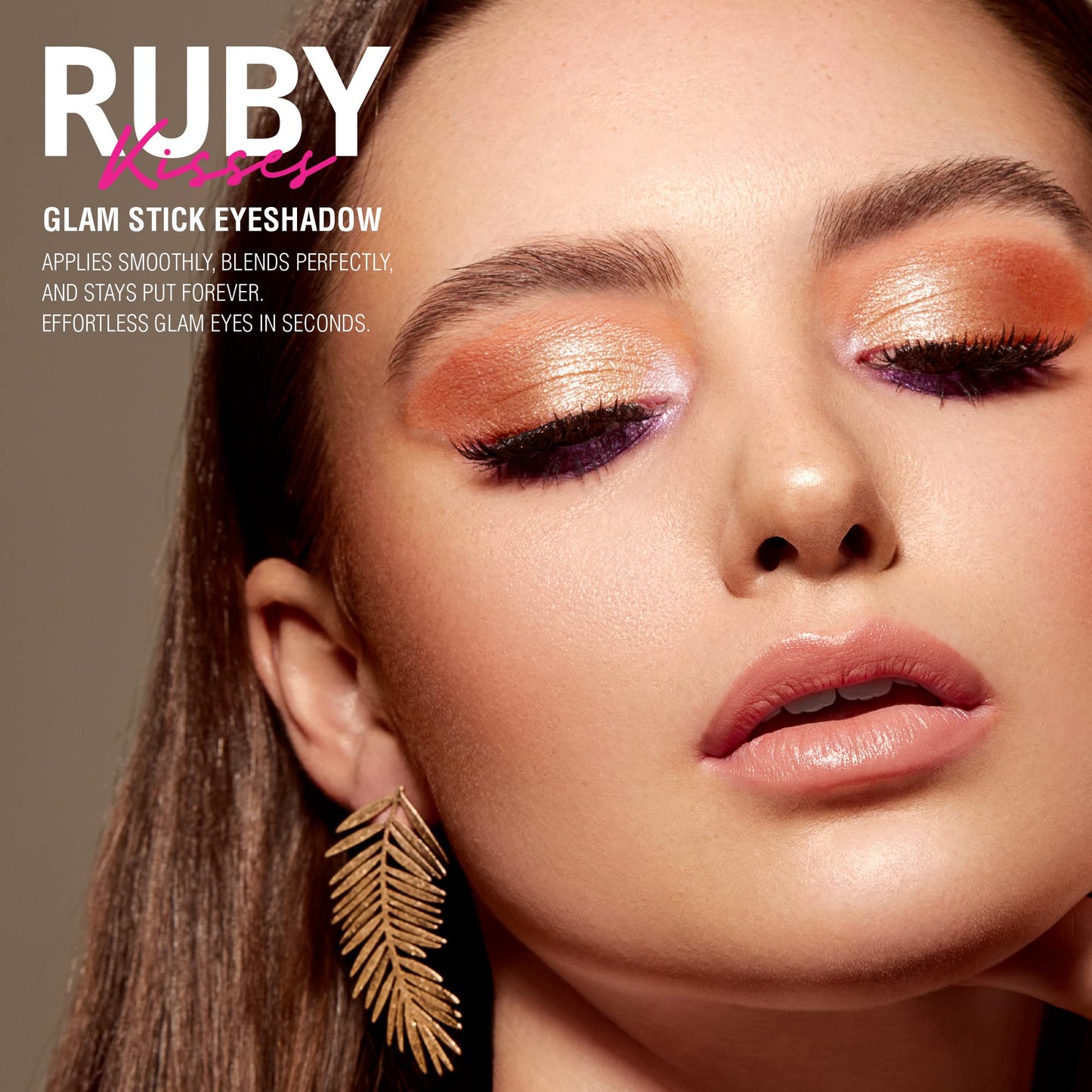 Ruby Kisses Eye Shadow Stick - Crème Eyeshadow Makeup Multi-Stick, Long-Lasting Pearl Shimmer Crayon, Metallic Glitter Eyeliner, Highlighter Eyeshadow