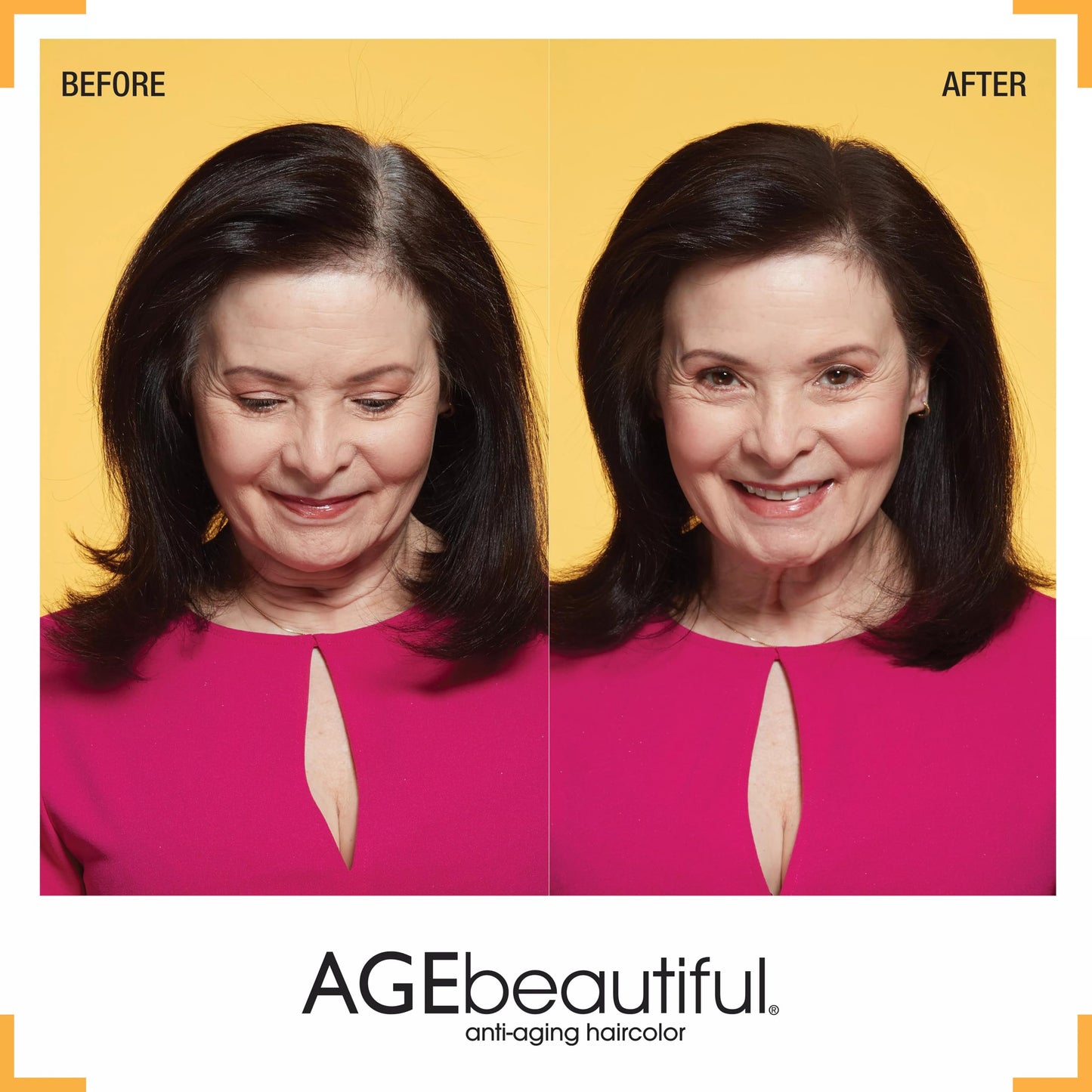 AGE beautiful Root Touch Up Hair Color Spray | Touch-Up Gray Concealer | Temporary Cover Up | Adds Volume & Covers Thinning Patches | Water, Sweat