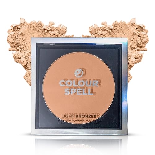 Profusion Cosmetics Colourspell Matte Bronzer Powder - Long Lasting Matte Finish For Silky Glow, Lightweight & Blendable Formula, Vegan & Cruelty-Free