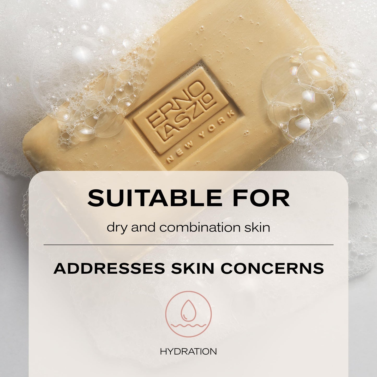 Erno Laszlo Phelityl Moisturizing & Hydrating Facial Cleanser, Essential Fatty Acid Rich Face Soap Bar Boosts Radiance for Silky Smooth Skin Without