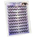 Marsfarmer Thick Fluffy Self Adhesive Eyelashes Clusters Extension, 11-14mm 80pcs Pre-Glue False Eyelashes Clusters Set, Individual Lashes, No Glue…