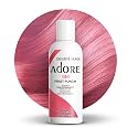 Adore Semi Permanent Hair Color (191 Fruit Punch) | Vegan & Cruelty-Free Pink Hair Dye | No Ammonia, No Peroxide, No Alcohol | 4 Fl Oz