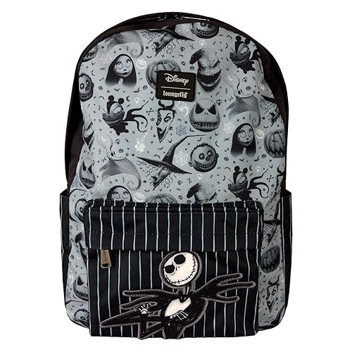 Loungefly Disney The Nightmare Before Christmas Nylon Full-Size Backpack