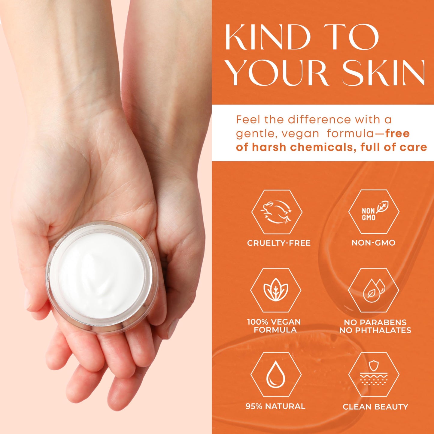 Skin 2.0 Vitamin C & Collagen Face Moisturizer - Hydrating Anti Aging Cream for Smooth & Radiant Skin, Firms & Revives Dull Complexion - Dermatologist