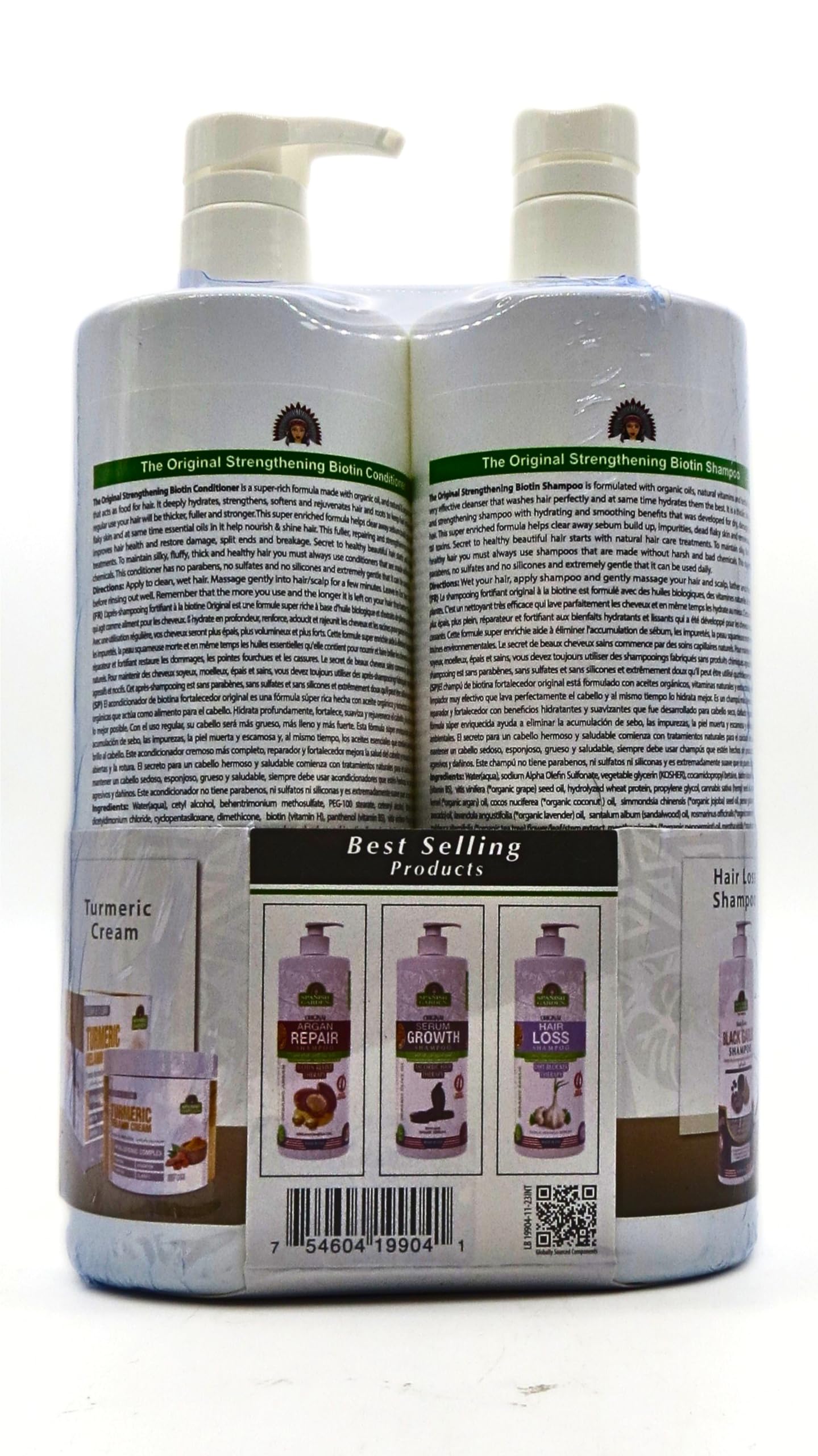 Spanish Garden | Strengthening Biotin Shampoo & Conditioner & Hair Oil Set