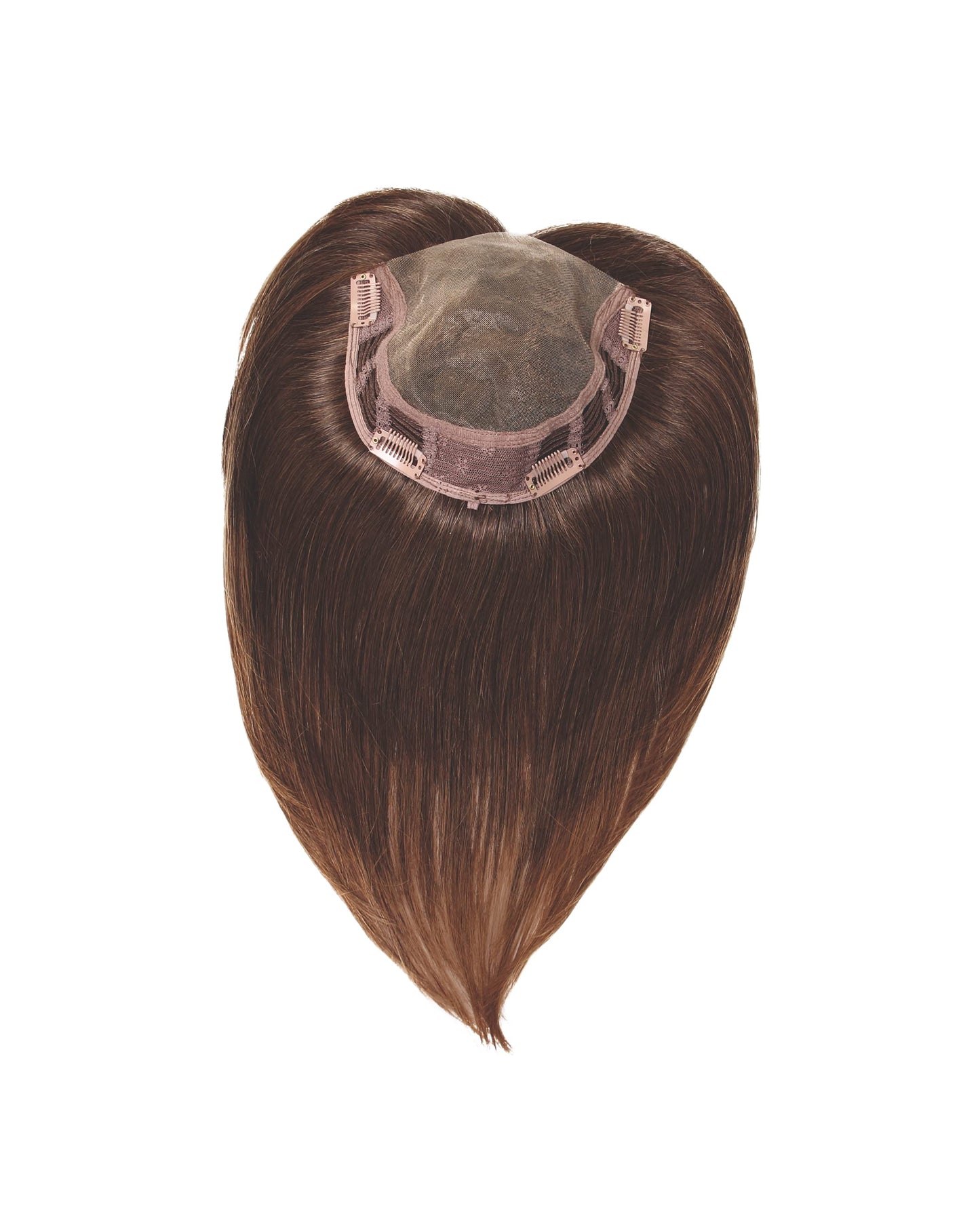 Bundle 5 Itesm: EFFECT Lace Front 100% Hand-Tied Heat Friendly Synthetic Topper, 4oz Luxury Shampoo & Conditioner, Comb, and 19 Page Guide (Sandy