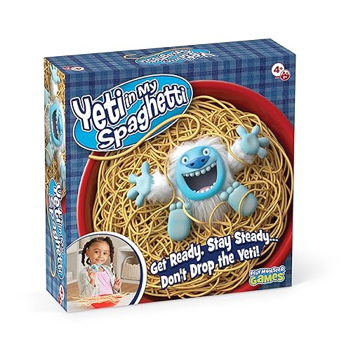 Yeti in My Spaghetti Board Game - Kids Games, Family Game, Multi-Player, Board Games for Family Night, Preschool Toys, Hand-Eye-Coordination Game,…