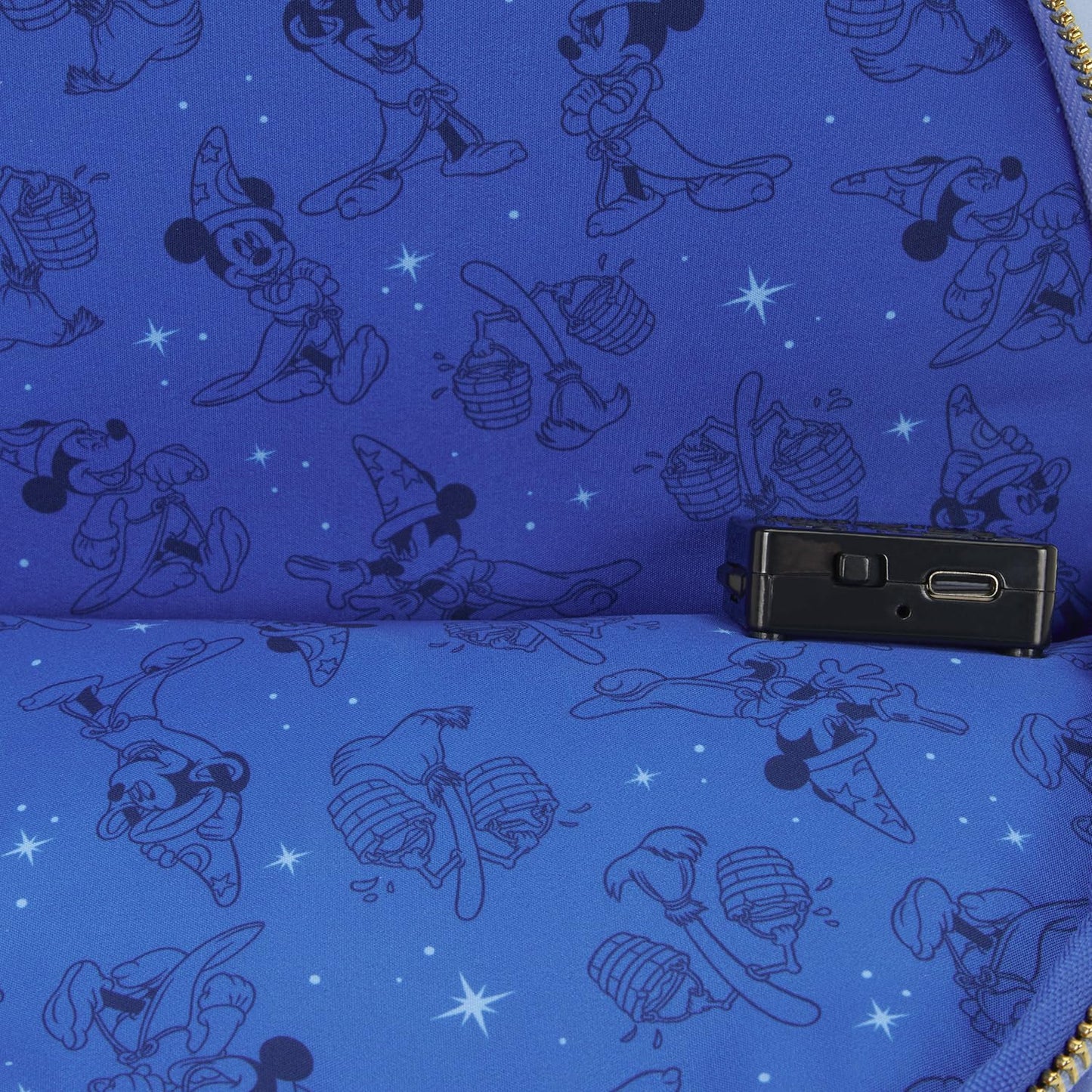 Loungefly Fantasia Light Up Mini Backpack