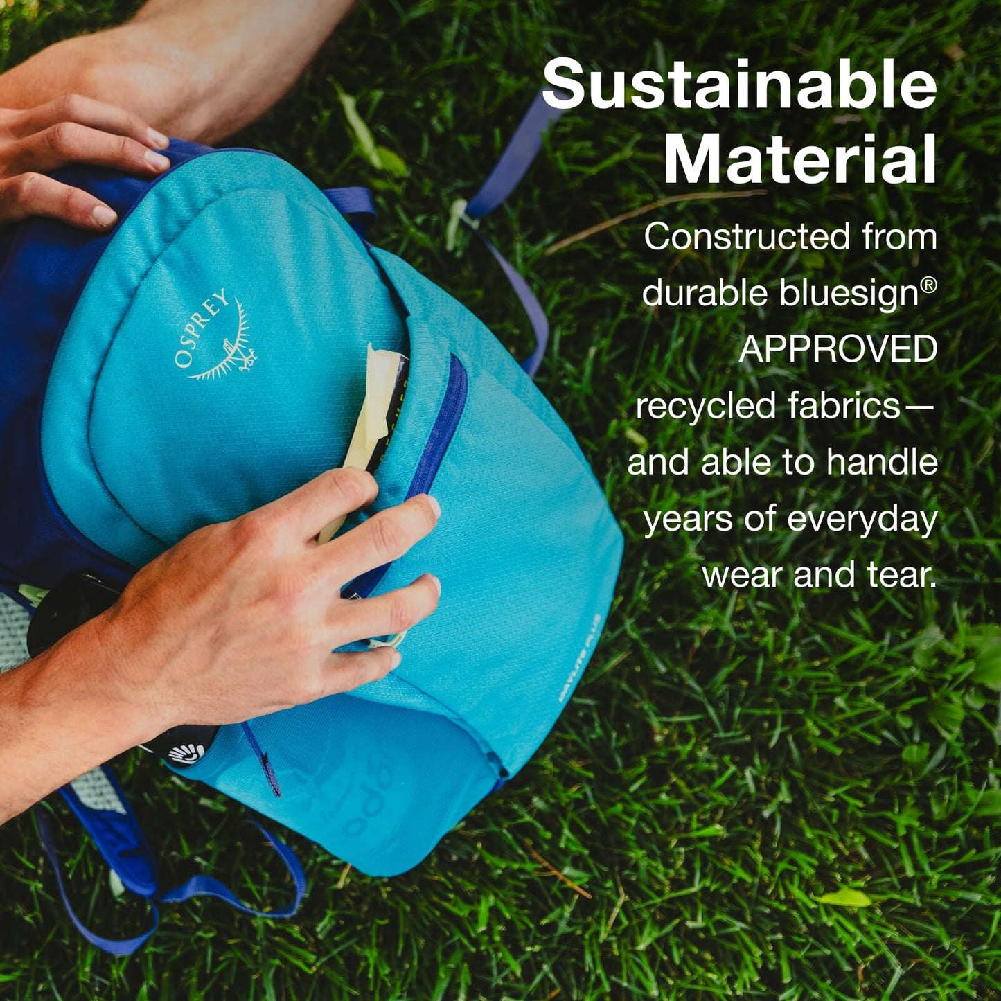 Osprey Daylite Plus Commuter Backpack - Lightweight, Everyday Pack with Laptop Sleeve and Water Bottle Pockets - Ideal for Work, School, and Travel with Versatile Storage Options, Magma Brown/Tungsten