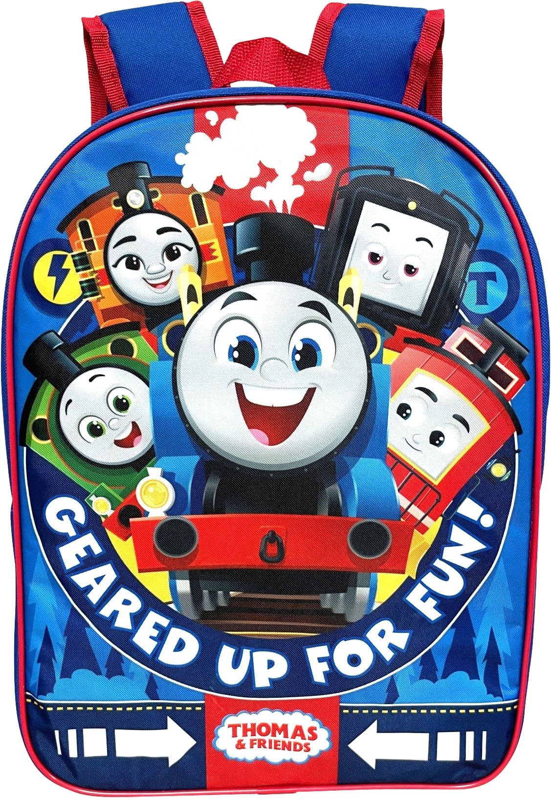 Ruz Thomas & Friends Kid's 15" School Backpack (Thomas Fun!)