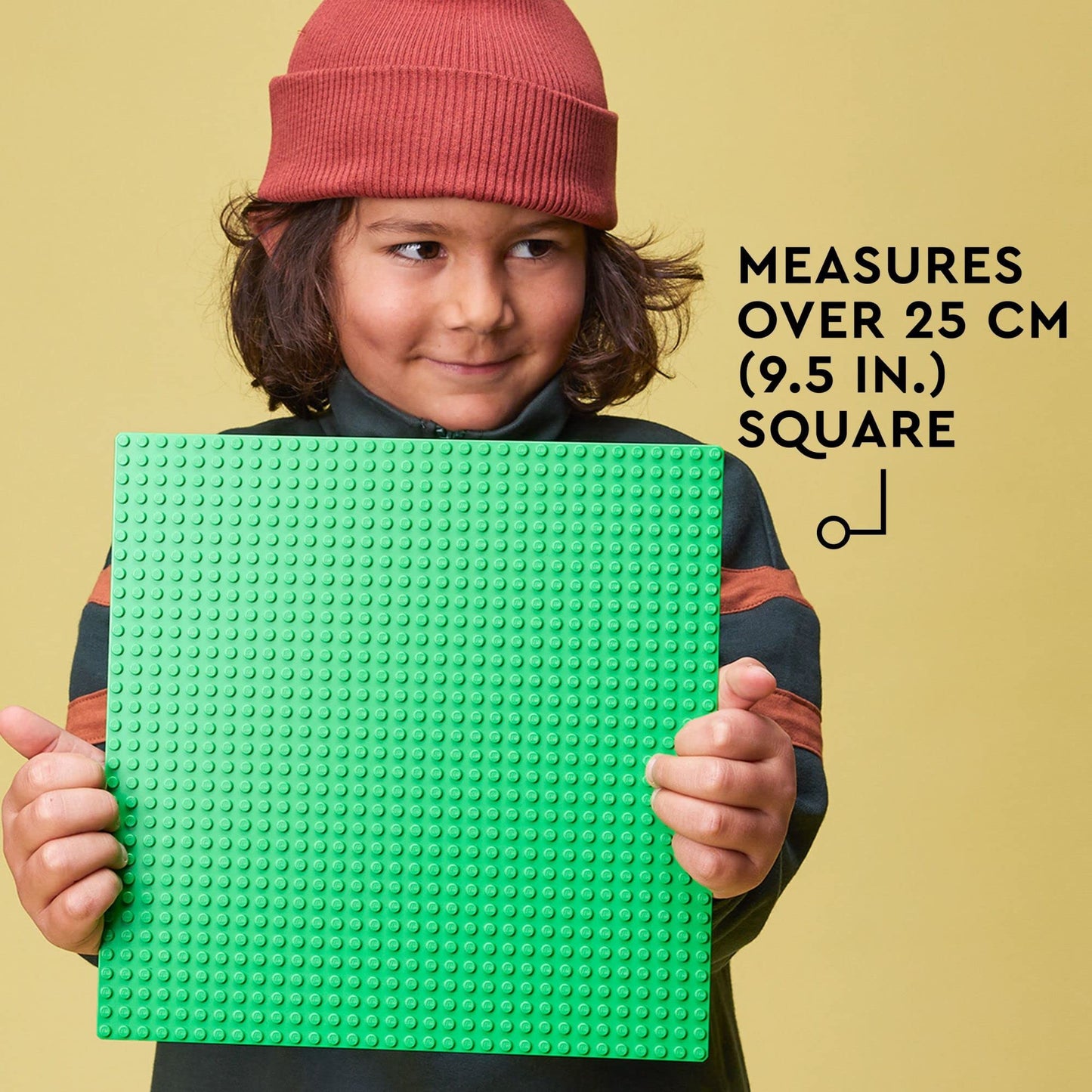 LEGO Classic Green Baseplate 32x32 Studs – Square Foundation for Building, Playing & Displaying Brick Creations, Landscapes 11023