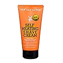Van Der Hagen Self-Heating Shave Cream - Burst of Warmth Opens Pores and Softens Stubble, 6 oz