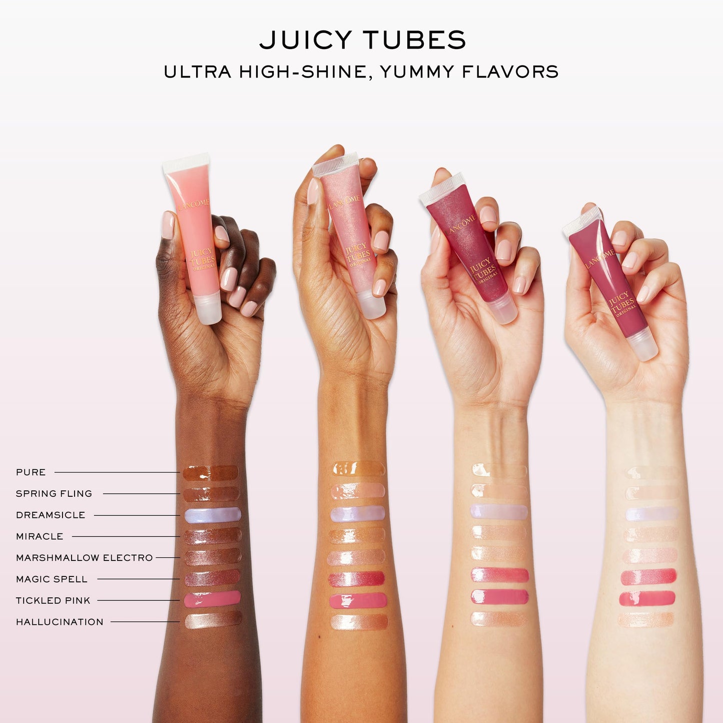 Lancôme Juicy Tubes Lip Gloss - Ultra-Shiny Finish, for Hydrating Shine & Juicy Lips - 09 HALLUCINATION