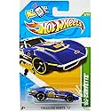 Hot Wheels 2012 69 Corvette Sports Car Metalflake Blue Treasure Hunts 55