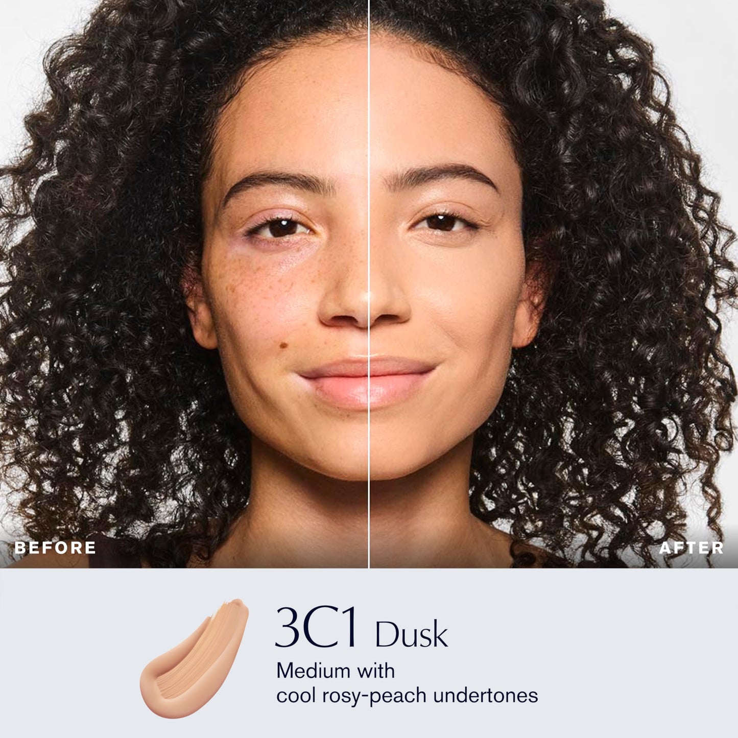 Estée Lauder Double Wear Stay-in-Place Foundation Makeup | 36-Hour Long-Wear Matte Foundation, 1 Fl Oz, 3C1 Dusk
