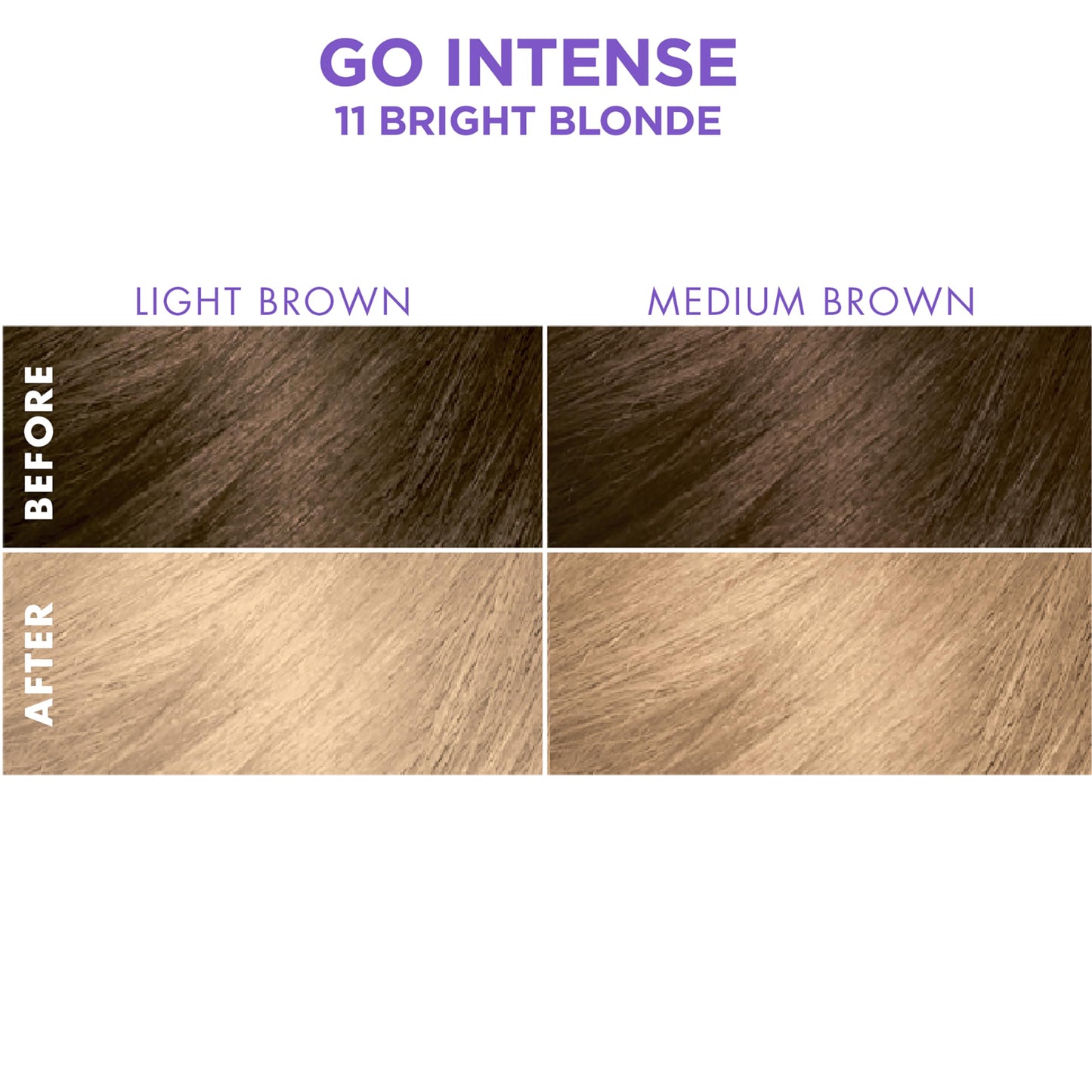 SoftSheen-Carson Dark and Lovely Ultra Vibrant Permanent Hair Color, Go Intense Hair Dye with Olive Oil for Shine and Softness, Light Golden Blonde