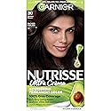 Garnier Nutrisse Nourishing Hair Color Creme, 30 Darkest Brown (Sweet Cola) (Packaging May Vary)