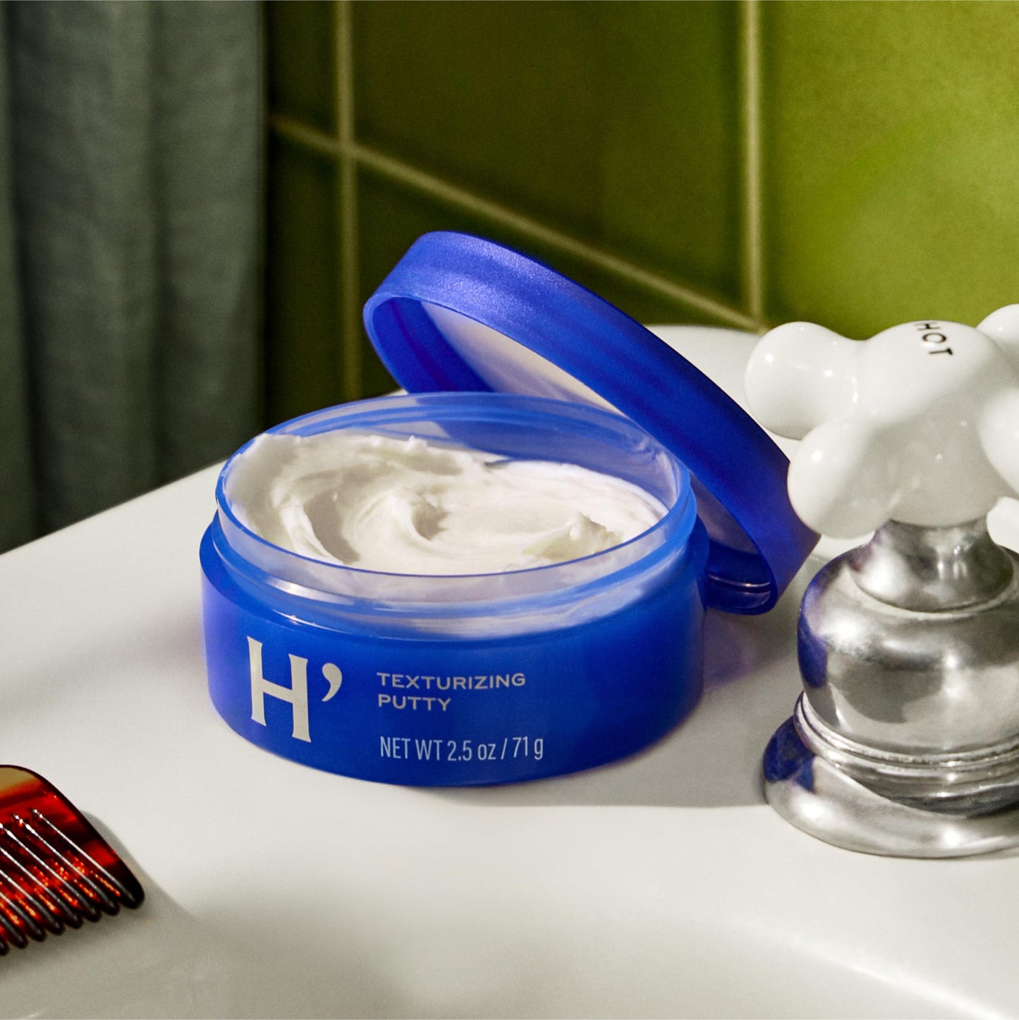 Harry's Texturizing Hair Putty for Men with Malleable Hold with Matte Finish - 2.5 oz - No Parabens or Sulfates - PACKAGING MAY VARY