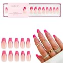 KIARA SKY PROFESSIONAL NAILS XPRESS PRO 100% ACRYLIC PRESS ON NAILS (Over Pinker) Beauty & Personal Care KIARA SKY